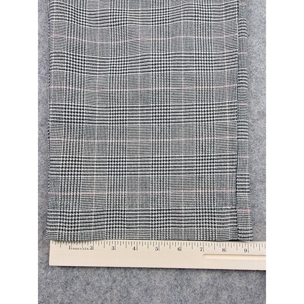 LL Bean Pants Womens 14 Plaid Classic Fit Lined Straight Leg Work Office - Picture 13 of 16